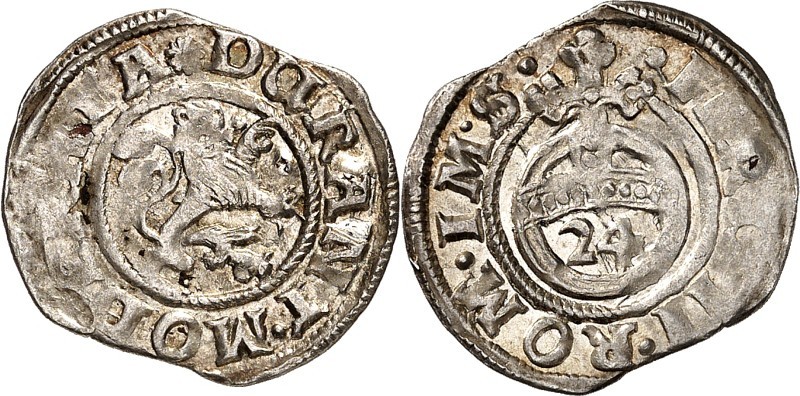 Braunschweig-Lüneburg-Celle. 
Friedrich 1636-1648. 3 Pfenninge 1648 LW-X Claust...