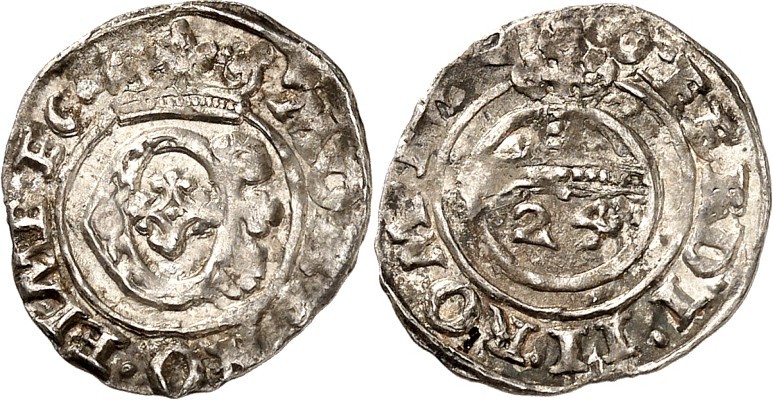 Einbeck, Stadt. 
z.Z. Ferdinand II. 1619-1637. Kippergroschen 1620 Gekröntes E ...