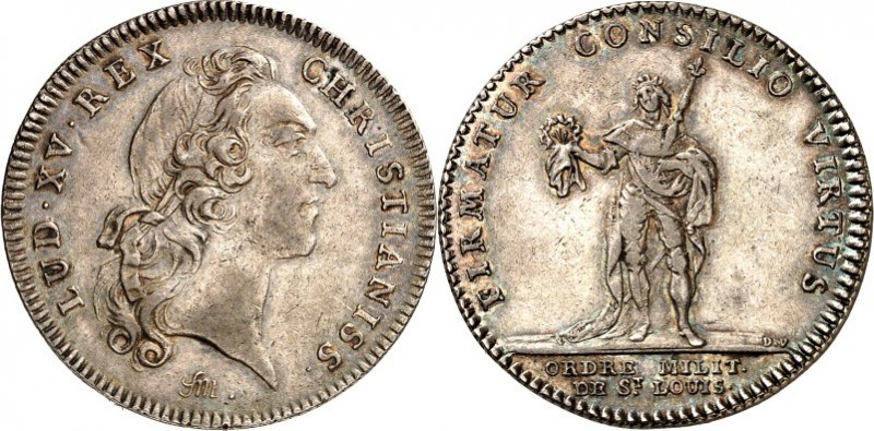 EUROPA. 
FRANKREICH. 
Louis XV. 1715-1774. Jeton o.J. (vor 1750) (v. Francois ...