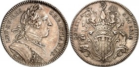EUROPA. 
FRANKREICH - STÄDTE. 
ARRAS (Artois). Jeton o.J. (v. Du Vivier) d. Stände von Artois. Lorbeerbekränztes Brb. König ludwig XV. n.r. // Bekrö...