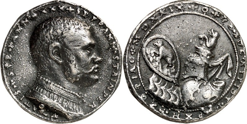 KUNSTMEDAILLEN. 
RENAISSANCE. 
GEBEL, Matthes um 1526-1555 bezeugt. Medaille 1...