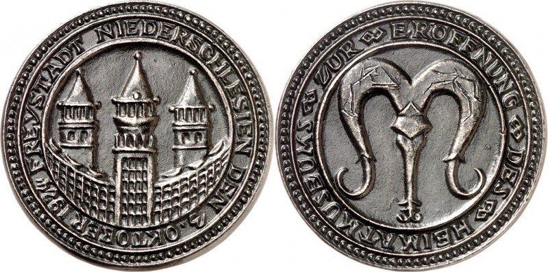KUNSTMEDAILLEN. 
EISENKUNSTGUSS. 
Paulinenhütte (Neusalz a. d. Oder / Nowa Sól...
