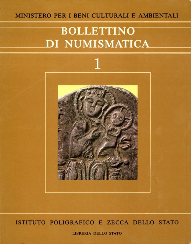 ZEITSCHRIFTEN und PERIODICA. 
BOLLETTINO di NUMISMATICA, Rom. Bd.&nbsp;1, 1983....