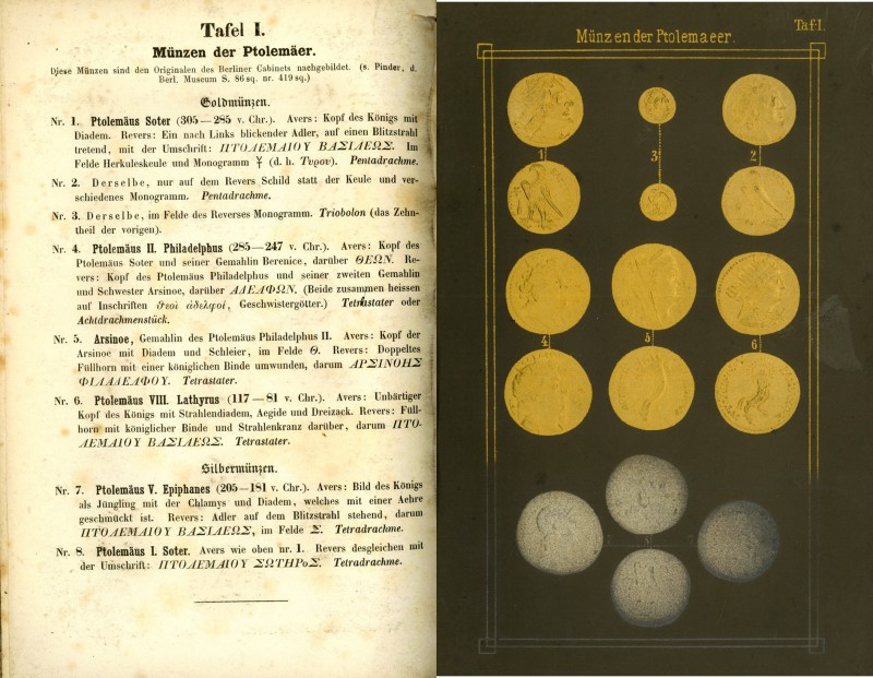 BIBLIOPHILE WERKE, 16.-19. Jahrh.. 
GRÄSSE, Dr,J.G.Th. Handbuch der Numismatik ...