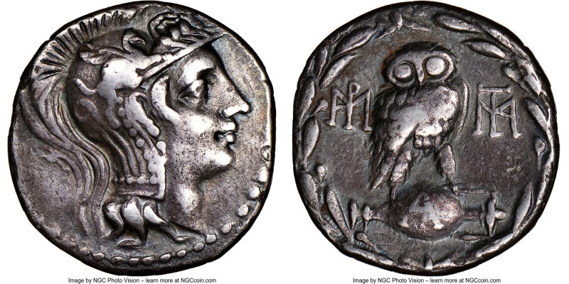 ATTICA. Athens. Ca. 2nd-1st centuries BC. AR tetradrachm (28mm, 16.02 gm, 11h). ...