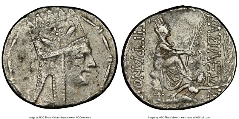 ARMENIAN KINGDOM. Tigranes II the Great (95-56 BC). AR tetradrachm (27mm, 15.59 ...
