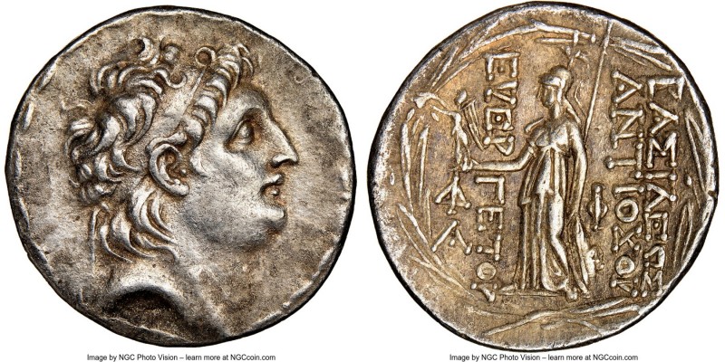 SELEUCID KINGDOM. Antiochus VII Euergetes (Sidetes) (138-129 BC). AR tetradrachm...