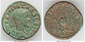 Maximus (AD 235/6-238). AE sestertius (30mm, 19.90 gm, 12h). VF. Rome, early AD 236-March-April AD 238. MAXIMVS CAES GERM, bareheaded, draped bust of ...