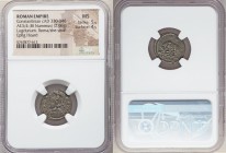 Constantinople Commemorative (ca. AD 330-340). AE3 or BI nummus (16mm, 2.06 gm, 7h). NGC MS 5/5 - 4/5. Lugdunum, 2nd officina, AD 332, struck under Co...