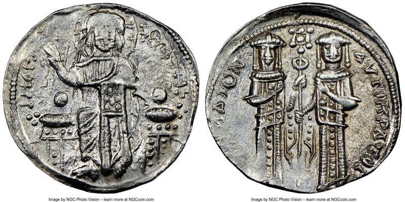 Andronicus II Palaeologus and Michael IX (AD 1294-1320). Anonymous Issue. AR bas...