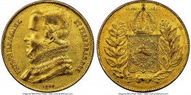 Pedro II gold 20000 Reis 1849 XF40 NGC, Rio de Janeiro mint, KM461. AGW 0.5286 oz. 

HID09801242017

© 2020 Heritage Auctions | All Rights Reserve...