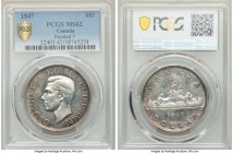 George VI Dollar "Pointed 7" 1947 MS62 PCGS, Royal Canadian mint, KM37.

HID09801242017

© 2020 Heritage Auctions | All Rights Reserved
