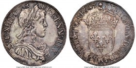 Louis XIV 1/2 Ecu 1647-N MS61 NGC, Montpellier mint, KM164.14. 

HID09801242017

© 2020 Heritage Auctions | All Rights Reserved
