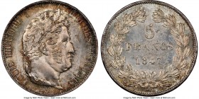 Louis Philippe I 5 Francs 1847-BB MS63 NGC, Strasbourg mint, KM749.3. 

HID09801242017

© 2020 Heritage Auctions | All Rights Reserved