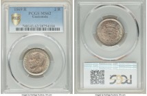 Republic 2 Reales 1869-R MS62 PCGS, Guatemala City mint, KM142.

HID09801242017

© 2020 Heritage Auctions | All Rights Reserved