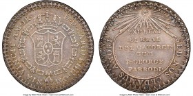 Charles IV silver "Proclamation" Medal ND (1788-1808) XF45 NGC, Grove-C169. 34mm. Real de Catorce issue. A scarce proclamation issue demonstrating sup...