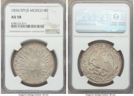 Republic 8 Reales 1834/3 Pi-JS AU58 NGC, San Luis Potosi mint, KM377.12, DP-Pi09. 

HID09801242017

© 2020 Heritage Auctions | All Rights Reserved...