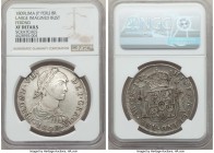 Ferdinand VII 8 Reales 1809 LM-JP XF Details (Scratches) NGC, Lima mint, KM106.1. Large Imagined Bust type with "FERDND" in legend. 

HID09801242017...
