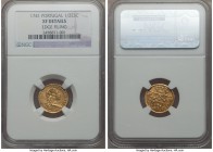 João V gold 1/2 Escudo 1741 XF Details (Edge Filing) NGC, KM218.8. Scarce portrait type with a strong depiction of the king.

HID09801242017

© 20...