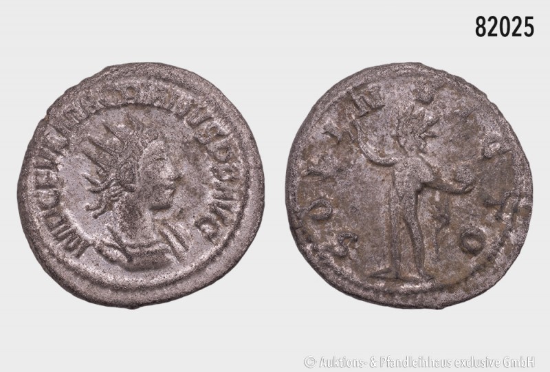 Römische Kaiserzeit, Macrianus (Usurpator 260-261), Antoninian, Samosata, 1. Emi...