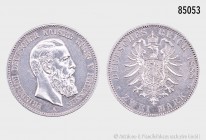 Preußen, Friedrich III. (9.3.-15.6.1888), 2 Mark 1888 A. 11,05 g; 28 mm. AKS 122; Jaeger 98. Feine Kratzer, vorzüglich.