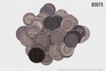 Deutsches Reich, umfangreiches Konv. von 5 und 10 Pfennigen, insgesamt über 400 Münzen, Fundgrube, bitte besichtigen. Nur ein Teil abgebildet.