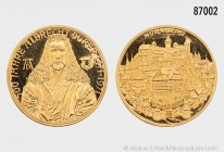 Bundesrepublik Deutschland, Goldmedaille 1971, auf den 500. Geburtstag Albrecht Dürers, 999,9 Feingold. 15,77 g; 34 mm. PP.