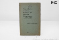 Josef Cejnek, Österreichische, ungarische, böhmische und schlesische Münzprägungen von 1519 bis 1705, Wien o. J. (1935). 144 Seiten. Gebunden. Guter b...