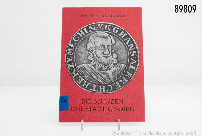 Walter Hannemann, Die Münzen der Stadt Gnoien, Beiträge zur Münzkunde und Geschi...