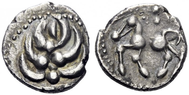  Celtic Coins   The Helvetii (North West Switzerland)  Quinarius or Büschelquina...