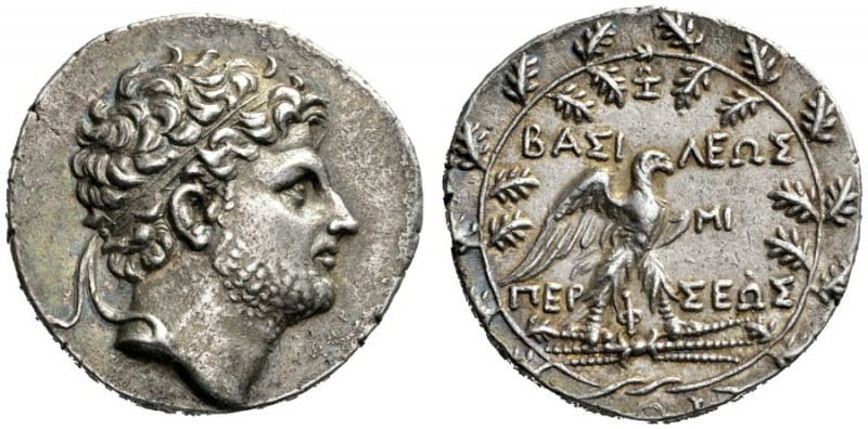  Greek Coins   Perseus, 178 – 168  Tetradrachm, Pella 178-168, AR 16.60 g. Diade...