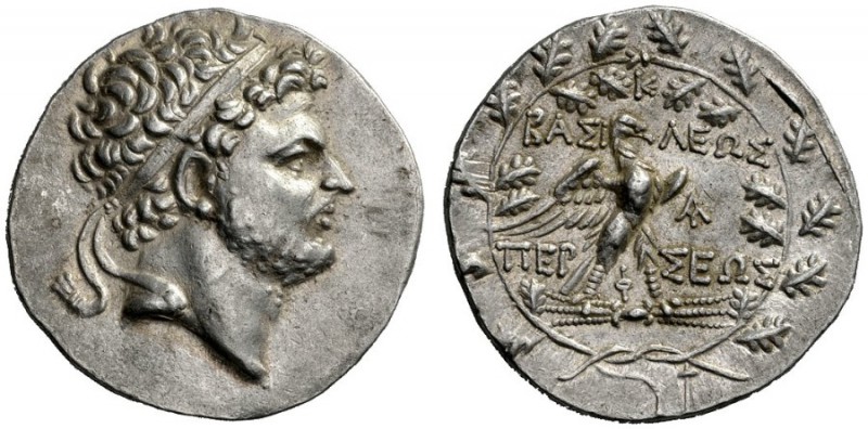  Greek Coins   Perseus, 178 – 168  Tetradrachm, Pella 178-168, AR 15.60 g. Diade...