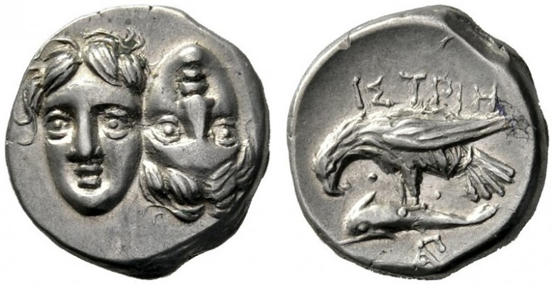  Greek Coins   Moesia Inferioris, Istrus  Drachm late 5th-early 4th century BC, ...