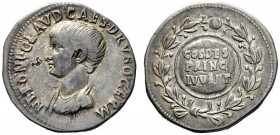  The Roman Empire   Nero caesar, 50 – 54  Cistophorus, Pergamum circa 51, AR 10.98 g. Bareheaded and draped bust l. Rev. Legend inscribed on round shi...