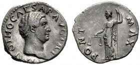  The Roman Empire   Otho, January – April 69  Denarius 15 January-mid-April 69, AR 2.93 g. Bare head r. Rev. Aequitas, draped, standing l. holding sca...