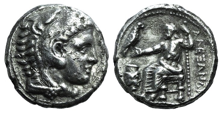 Kings of Macedon, Alexander III ‘the Great' (336-323 BC). AR Tetradrachm (26mm, ...