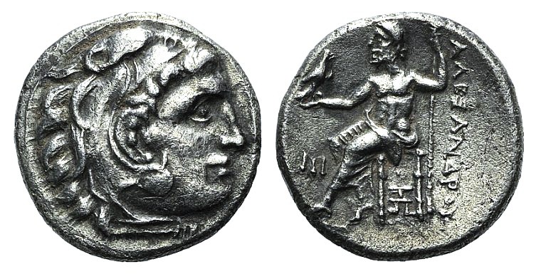 Kings of Macedon, Alexander III ‘the Great' (336-323). AR Drachm (17mm, 4.06g, 1...