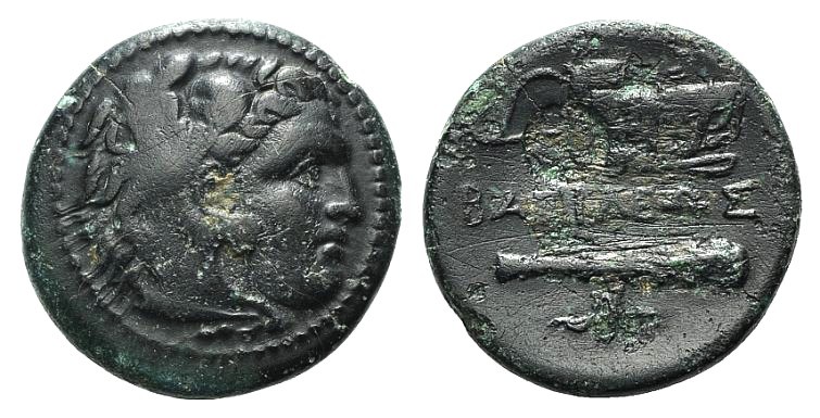 Kings of Macedon. Alexander III (336-323 BC). Æ (18mm, 5.10g, 3h). Uncertain min...