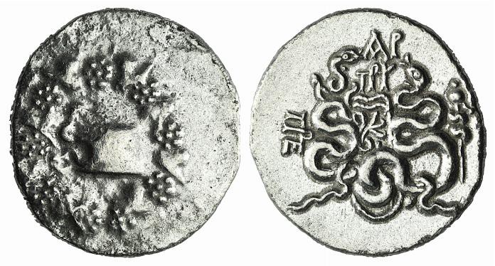 Mysia, Pergamon, c. 166-67 BC. AR Cistophoric Tetradrachm (27mm, 12.18g, 10h), c...
