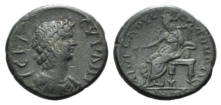Phrygia, Cadi, c. 2nd-3rd century AD (22mm, 5.60g, 6h). Draped bust of Senate r....