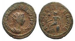 Macrianus (Usurper, 260-261). Radiate (22mm, 3.54g, 12h). Samosata, 260-1. Radiate and cuirassed bust r. R/ Roma seated l. on shield, holding Victory ...