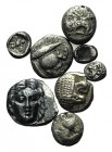 Lot of 8 Greek AR Fractions, to be catalog.