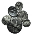 Lot of 6 Greek AR Fractions, to be catalog.