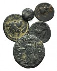 Lot of 5 Greek Æ coins, to be catalog. Good Fine