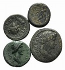 Lot of 4 Greek Æ coins, to be catalog. Good Fine to VF