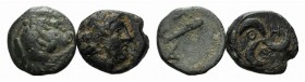 Lot of 3 Greek Æ coins, to be catalog.