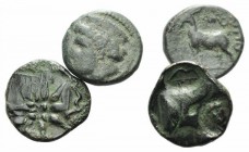 Lot of 2 Greek Æ coins, to be catalog.