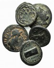 Lot of 4 Roman Provincial Æ coins, to be catalog.