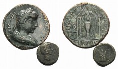 Lot of 2 Roman Provincial Æ coins, to be catalog.