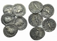 Lot of 5 Roman Imperial AR Antoninianii, including Gordian III, Otacilia Severa and Philip I.